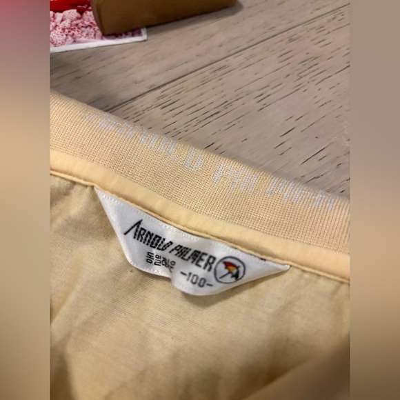 80’S ARNOLD PALMER CROPPED FIT LENGTH POLO SHIRT - Picture 4 of 5